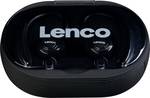Lenco EPB-460BK Sports In-ear headset Bluetooth® (1075101) Black Headset, Ear clip, Sweat-resistant