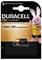Duracell 28L lithium battery package featuring a Duracell-branded pink bunny. Text reads 'Long life guaranteed.'