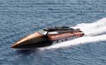 Speed boat, 2.4 GHz, Black Mono X V2, BL Deep Vee boat, 420 mm, RTR