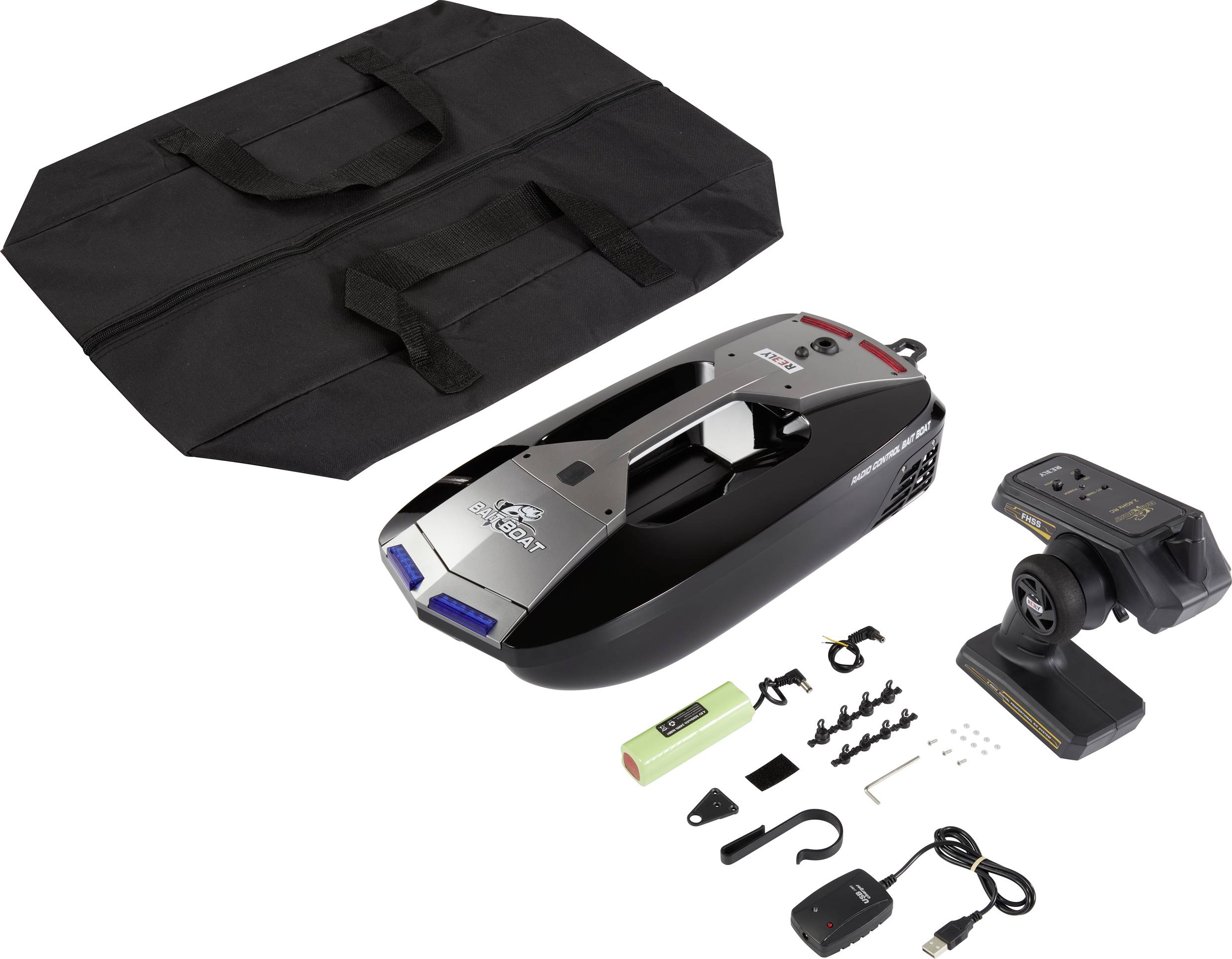 Reely RY-BT550 RC bait boat RtR 560 mm-9