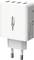 A white, multi-port USB charger with four ports and European plug. The 'ANSMANN' logo is visible on the front.