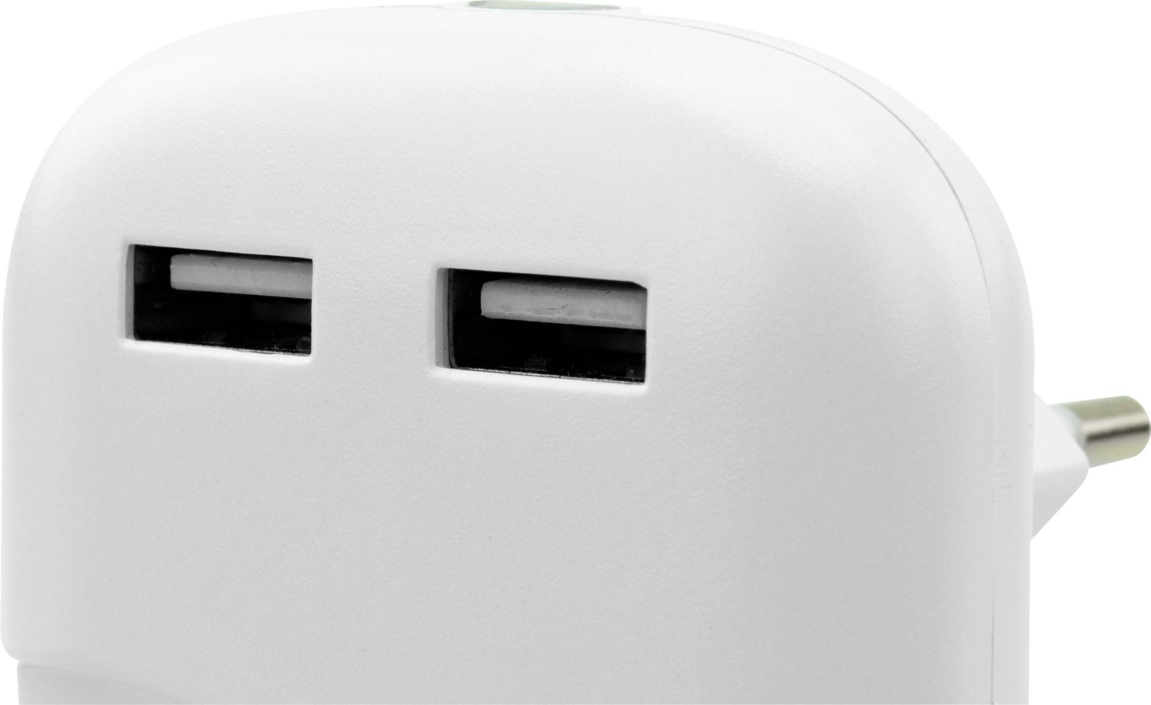 Ansmann NL15AC-2USB 1600-0407 Night light, Wall light Oval LED (monochrome) Warm white White-3