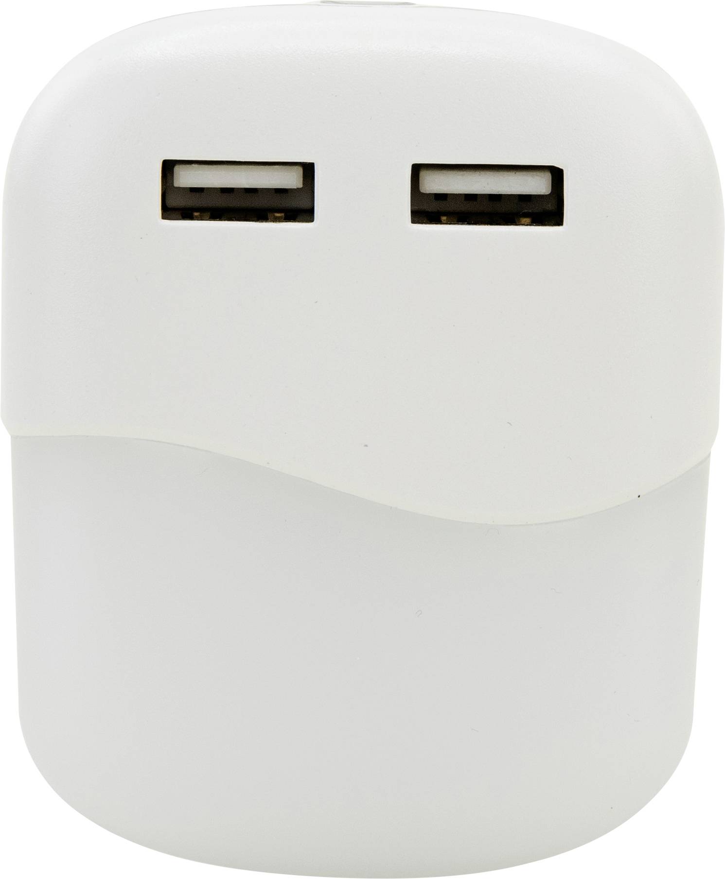 Ansmann NL15AC-2USB 1600-0407 Night light, Wall light Oval LED (monochrome) Warm white White-5