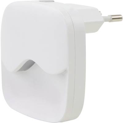 Ansmann NL10AC 1600-0406 Night light, Wall light Convex LED (monochrome) Warm white White