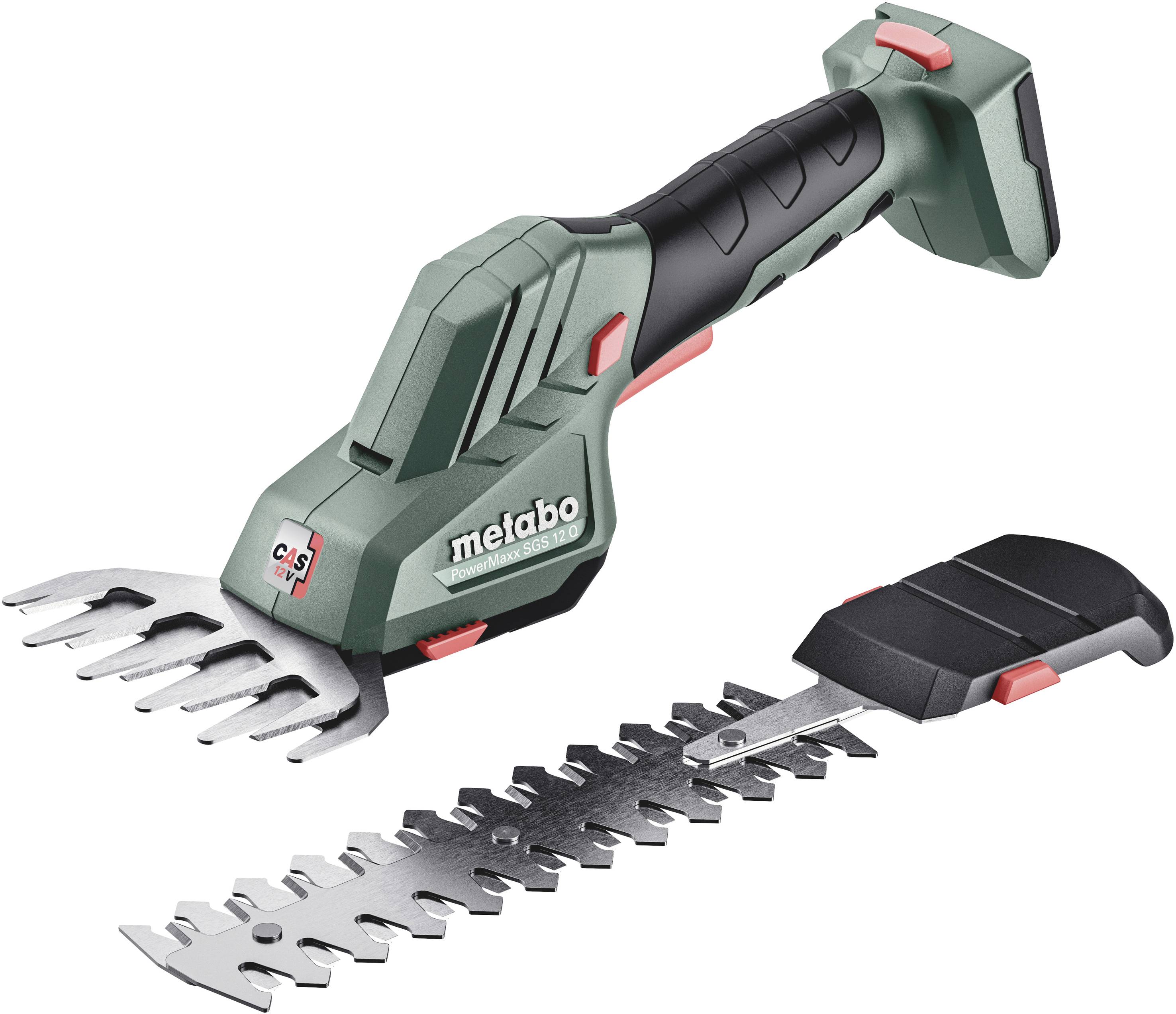 Metabo PowerMaxx SGS 12 Q Rechargeable battery Lawn shears, Bush trimmer w/o battery 12 V