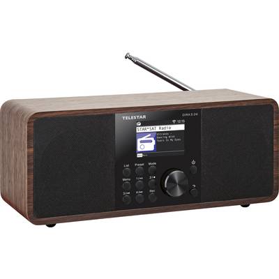 Telestar DIRA S 24i Internet desk radio Internet, DAB+, FM AUX, Bluetooth, DLNA, USB, Wi-Fi, Internet radio Recording mo-3