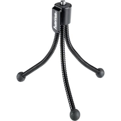 Hama Mini 1/4" Working height=7 - 10 cm Black For smartphones and GoPro