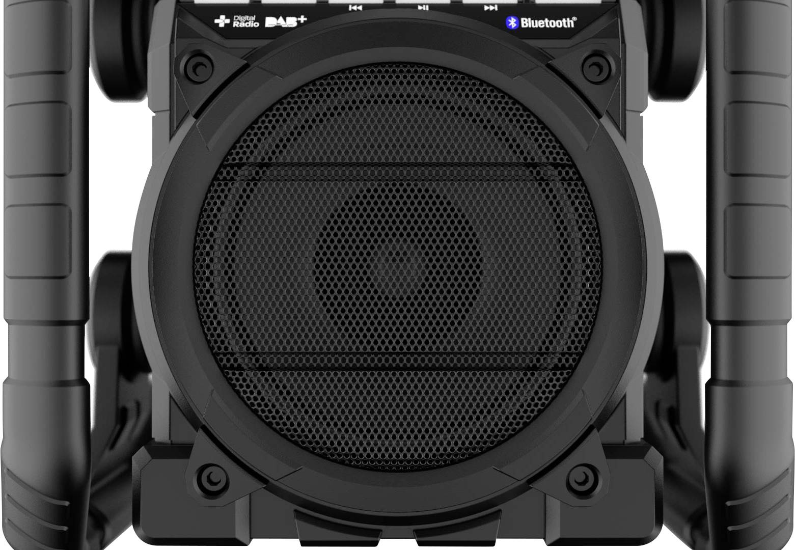 PerfectPro Teamplayer 2 Workplace radio FM, DAB+ Bluetooth, AUX, DAB+, FM Battery charger, shockproof, rechargeable, Ala-6