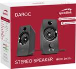DAROC stereo speaker, black