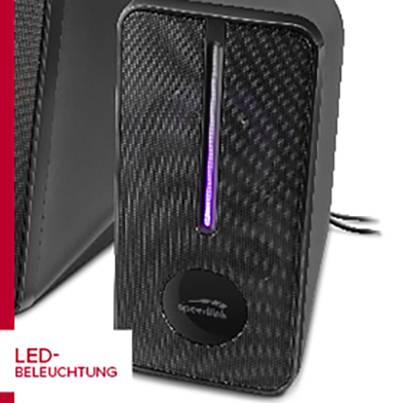 SpeedLink SL-810006-BK 2.0 PC speaker USB 6 W Black-7