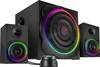 SpeedLink SL-830100-BK 2.1 PC speaker Bluetooth®, Corded, USB 60 W Black