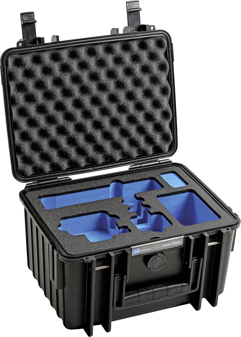 B & W International outdoor.cases Typ 2000 Camera case Internal dimensions (W x H x D)=250 x 155 x 175 mm Waterproof