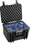 B&W Outdoor Case Hard Case Type 2000, Inlay: GoPro Hero 9 and accessories (Hardcase Case IP67, waterproof, inner dimensions 25x17.5x15.5cm, black)