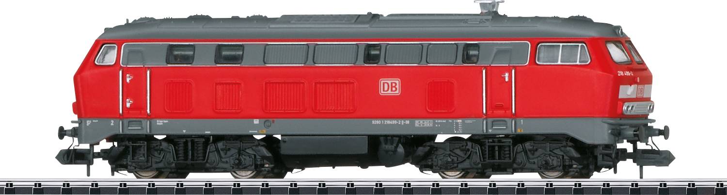 Image of MiniTrix T16823 Diesel locomotive series 218 from DB AG