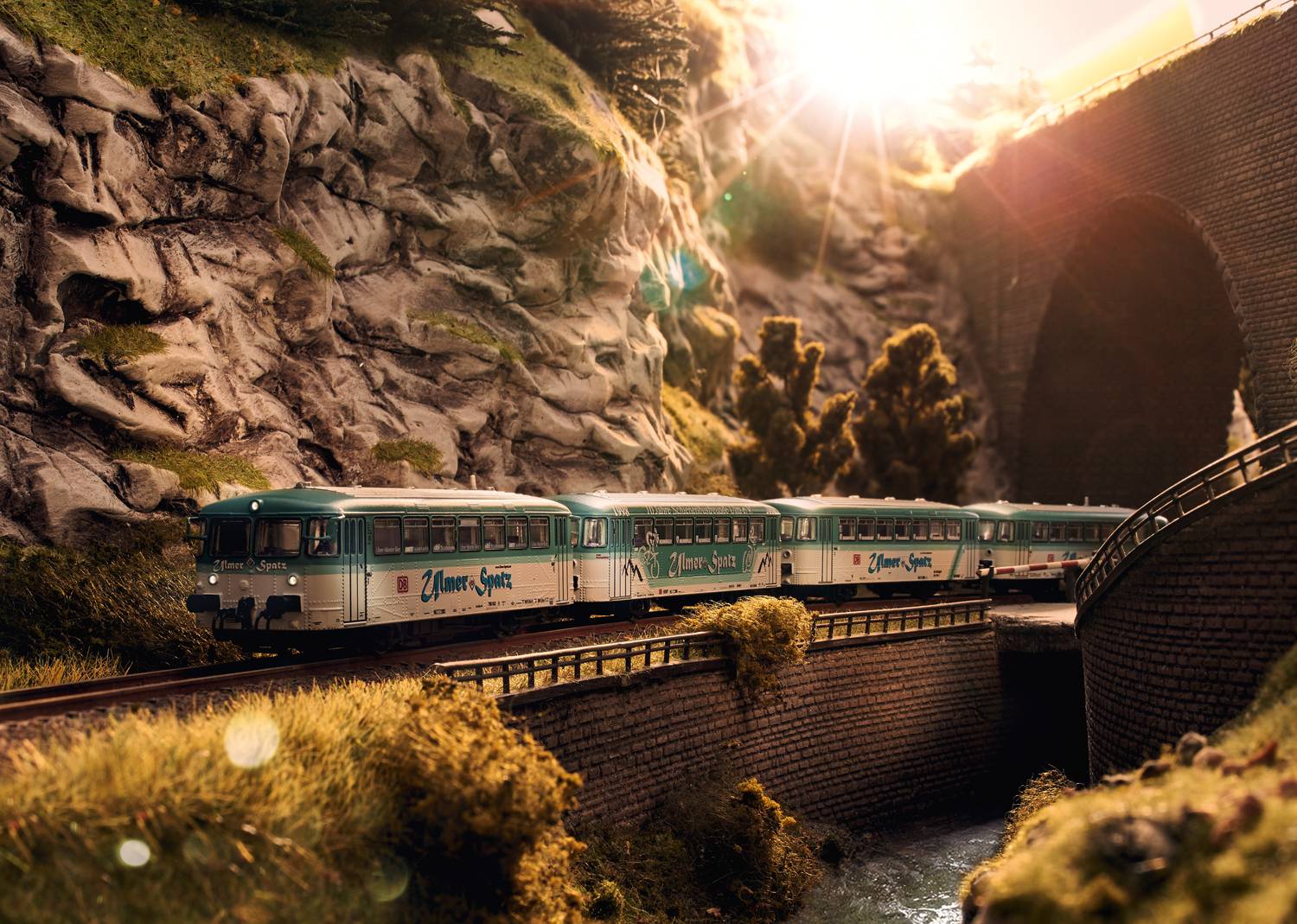 MiniTrix T16984 N railcar series 798 Regio "Ulmer Spatz" of DB AG-1