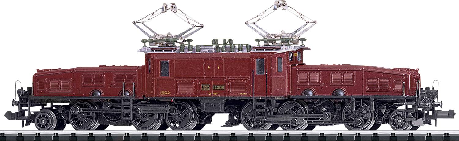 MiniTrix T16682 N Electric locomotive series CE 6/8 III "Krokodil" of SBB-0