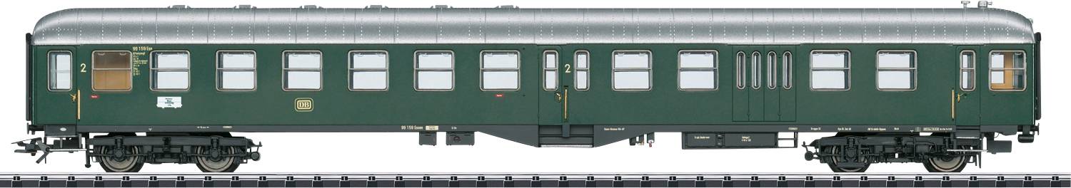 Image of TRIX H0 T23176 Control wagon BPw4ymgf-54 of DB Control wagon 2nd class