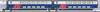 TRIX H0 T23487 Additional wagon set 1 to TGV Euroduplex of SNCF Set 1