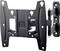 Pivoting Metal TV Wall Mount for Flat Screen Televisions. Suitable for various sizes and easy to install on the wall.