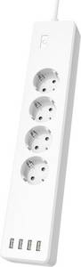 Hama 00176574 Wi-Fi power strip  White  1 pc(s)