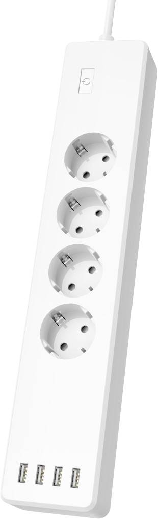 Image of Hama 00176574 Wi-Fi power strip White 1 pc(s)