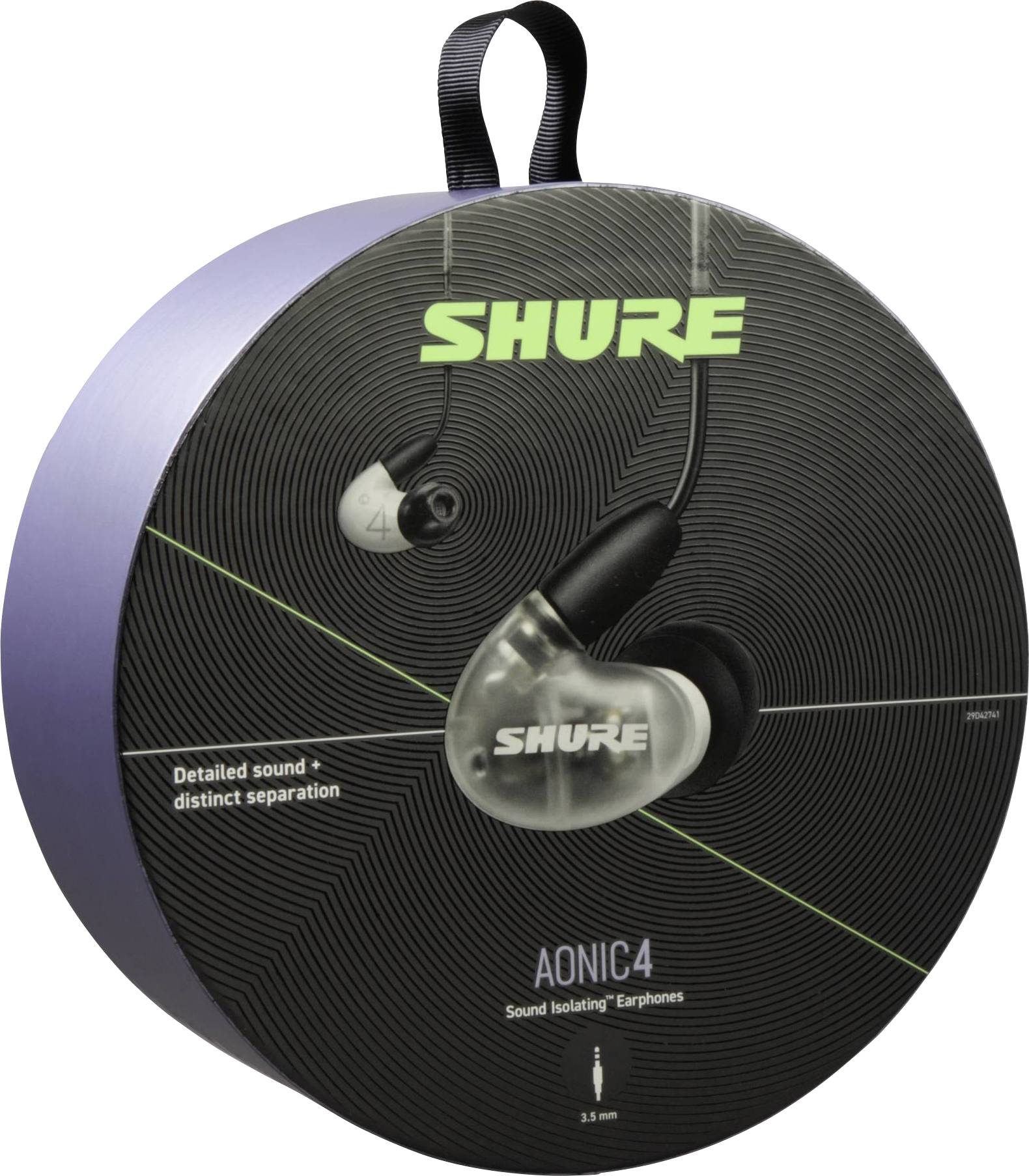Shure AONIC 4 In-ear headphones Corded (1075100) White-9
