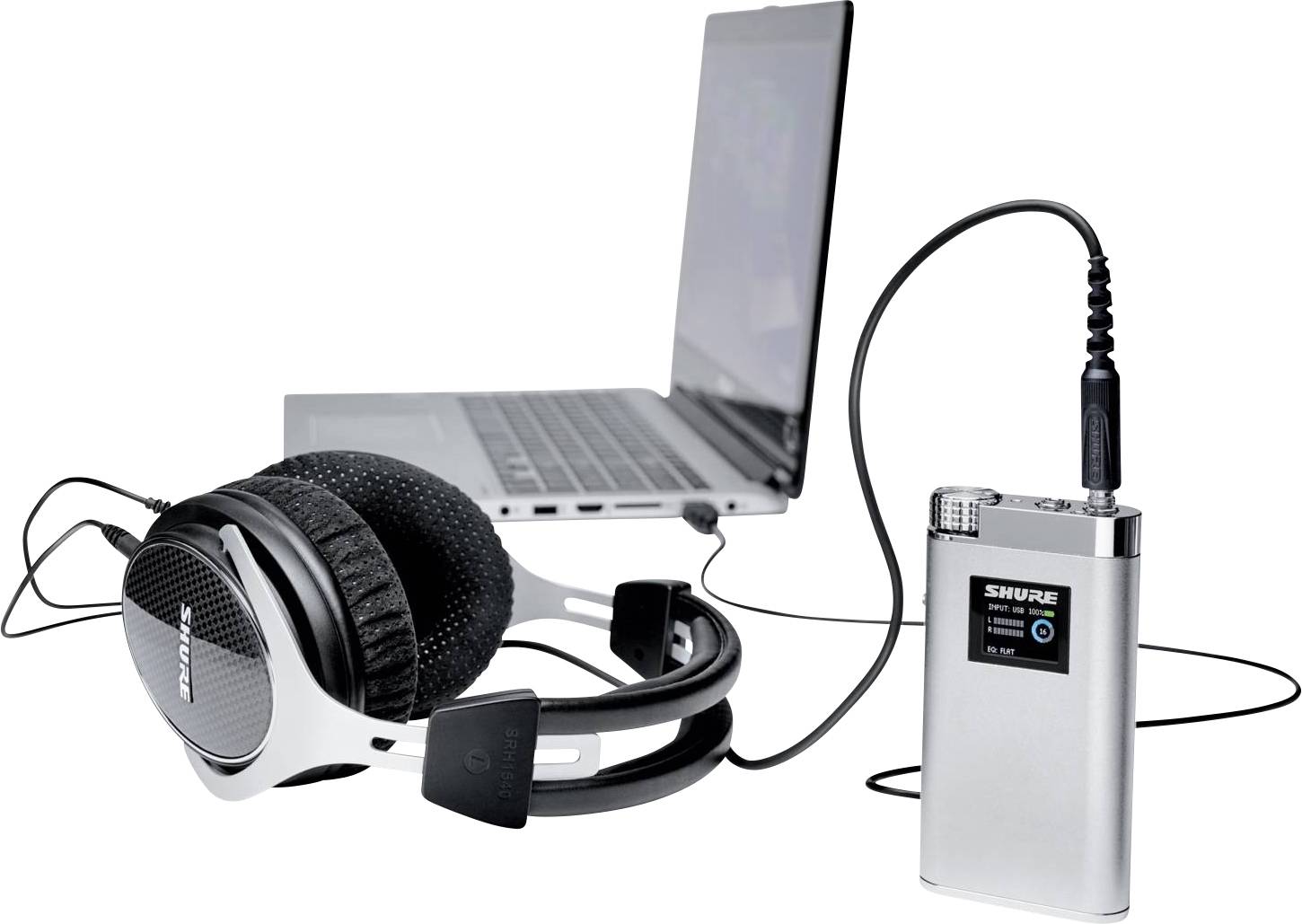 Shure SRH1540-BK Over-ear headphones Corded (1075100) Black-6