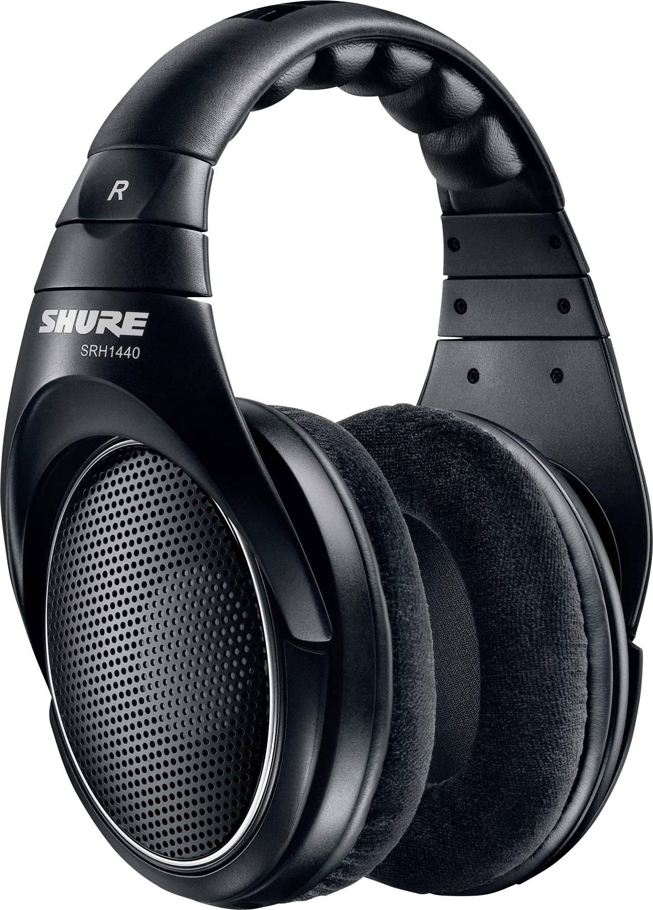 Image of Shure SRH1440 Over-ear headphones Corded (1075100) Black