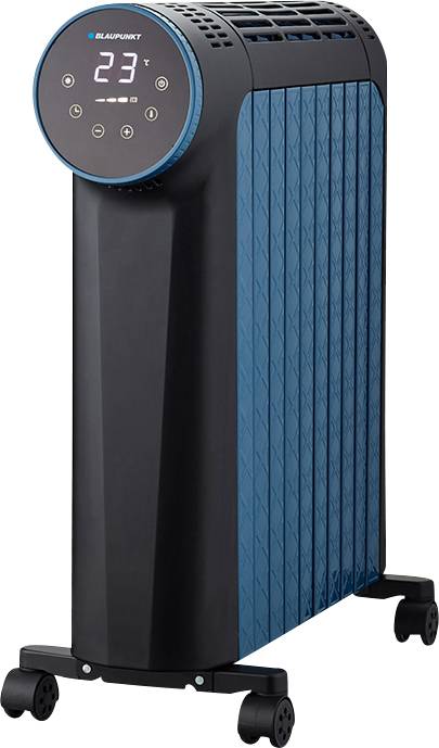 Blaupunkt HOR801 Oil-filled radiator 25 m² 2500 W Blue-black | Conrad.com