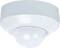 A white ceiling-mounted motion sensor in a circular shape is visible, commonly used for monitoring in security and lighting systems.