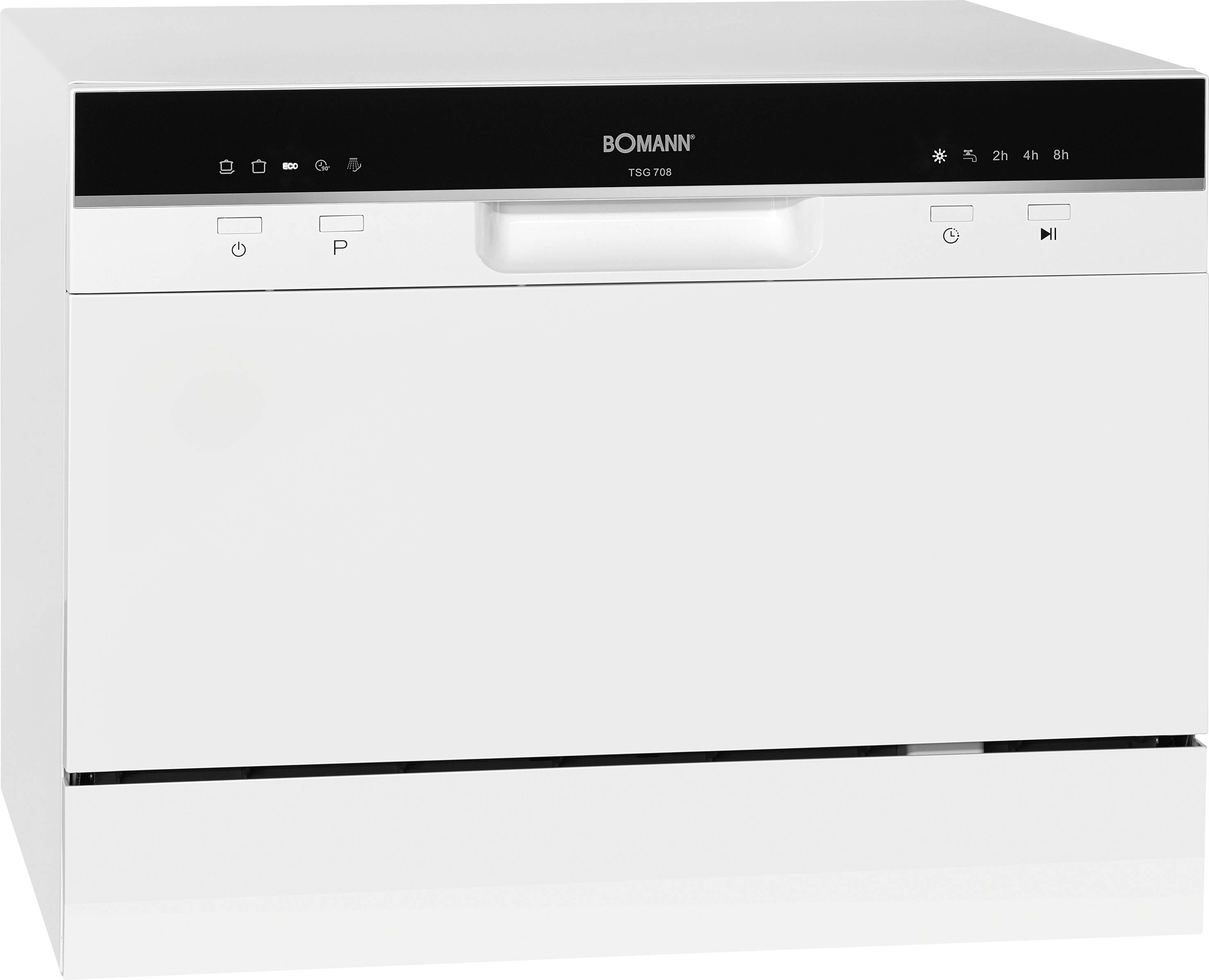 Bomann TSG 7404 Table top dishwasher 550 mm EEC: F (A - G) Front ...