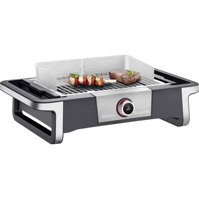 Image of Severin 8114 Electric Electric grill 2 heat zones Black, Silver