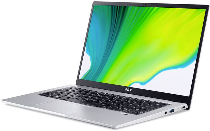 Acer Laptop 35.6 cm (14 inch) Full HD Intel® Pentium® Silver N6000 8 GB RAM 512 GB SSD Intel UHD Graphics Win 10 Home Si-1