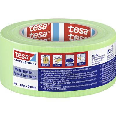 tesa MULTIPURPOSE 04621-00014-00 Plastering tape tesa® Professional Light green (L x W) 50 m x 50 mm 1 pc(s)