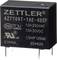'Black Zettler relay with specifications: AZ7709T-1AE-6DEF, 10A 250VAC, 10A 30VDC, 1/6HP 125VAC. Brand markings visible.'