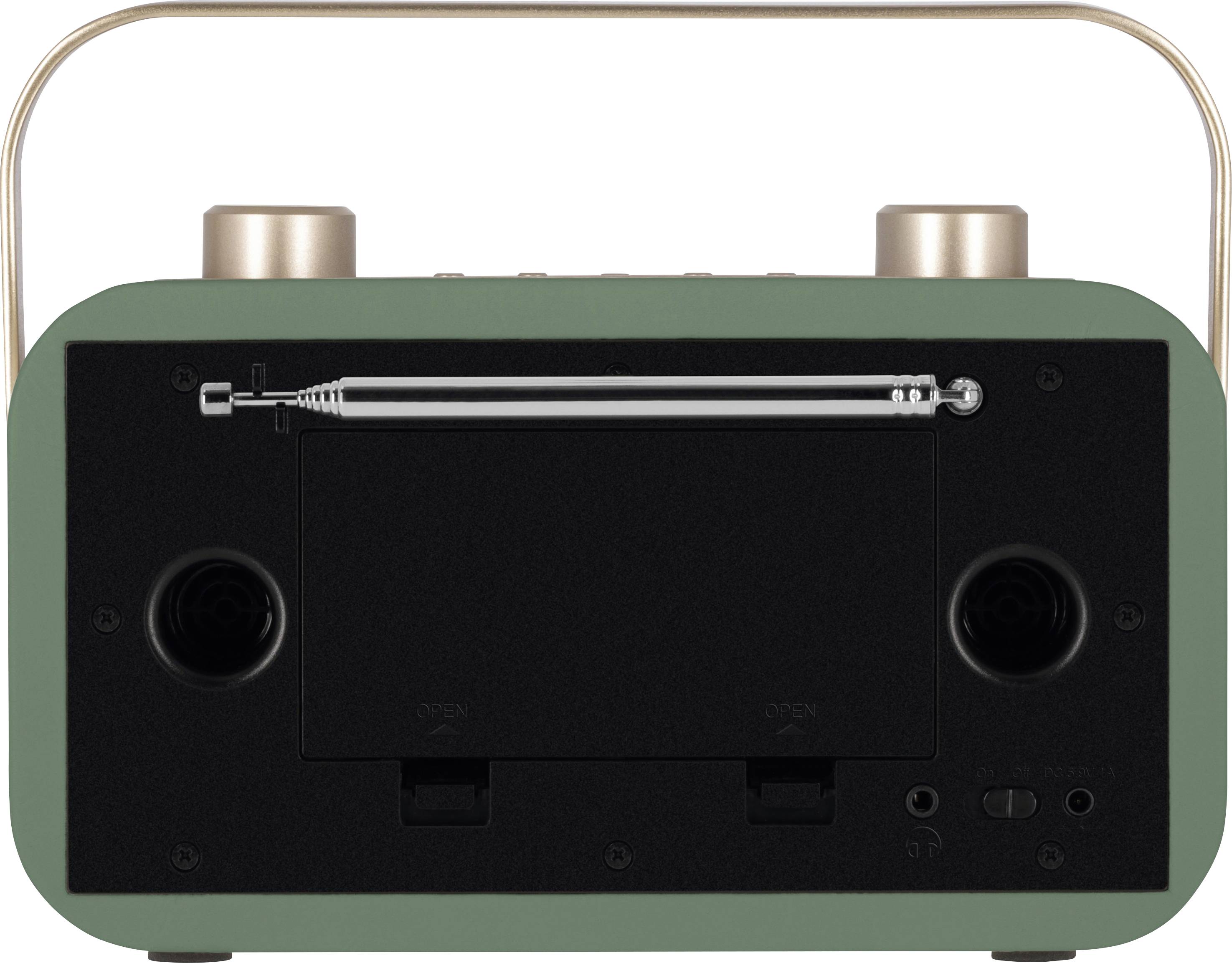 Bluetooth Nordmende Transita 30 portables DAB+ Digitalradio Wecker rot 