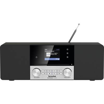 TechniSat DIGITRADIO 3 VOICE Desk radio DAB+, FM AUX, CD, USB  Battery charger, Accessible, Incl. remote control, Alarm 