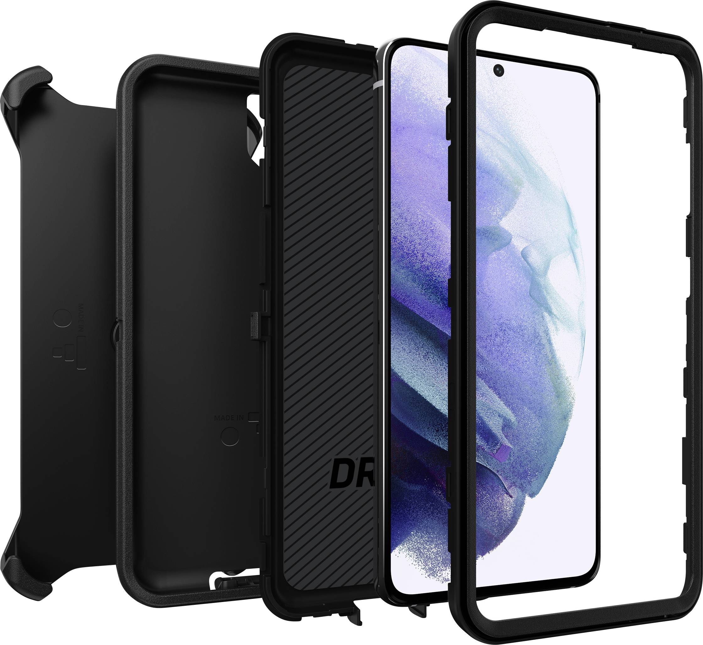 Otterbox Defender Back cover Samsung Galaxy S21 Ultra 5G Black-2