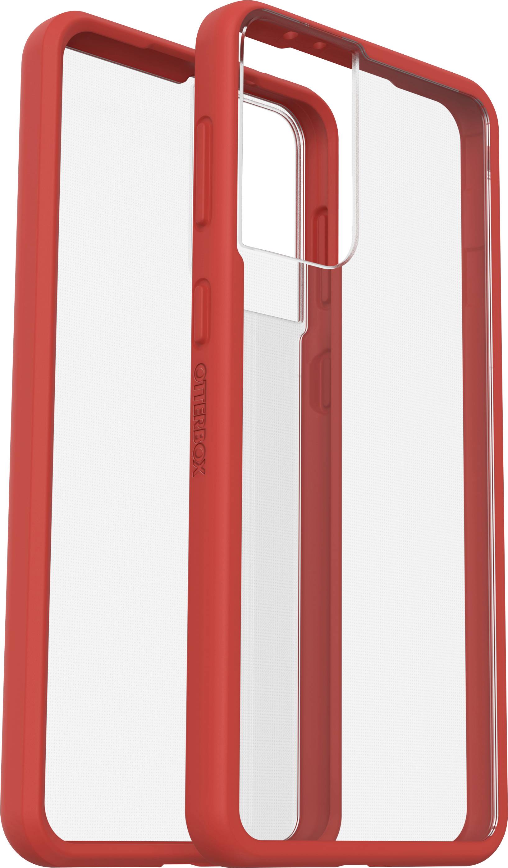 Otterbox React Back cover Samsung Galaxy S21+ 5G Red, Transparent