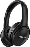 Mpow H19 IPO PC Over-ear headphones Bluetooth® (1075101), Corded (1075100) Stereo Black Noise cancelling Headset