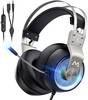 Mipow EG3 Pro Over-ear headset Corded (1075100) 7.1 Surround Black Microphone noise cancelling Microphone mute, Volume control Gaming