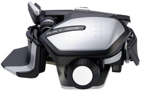 MadCatz R.A.T. DWS wireless Ergonomic gaming mouse Bluetooth® Optical Black 14 Buttons 16000 dpi Ergonomic-3
