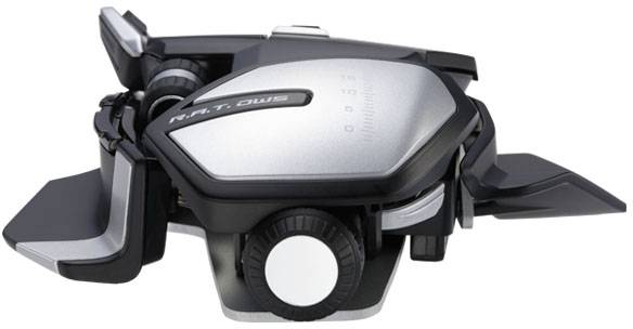 MadCatz R.A.T. DWS wireless Ergonomic gaming mouse Bluetooth® Optical Black 14 Buttons 16000 dpi Ergonomic-4