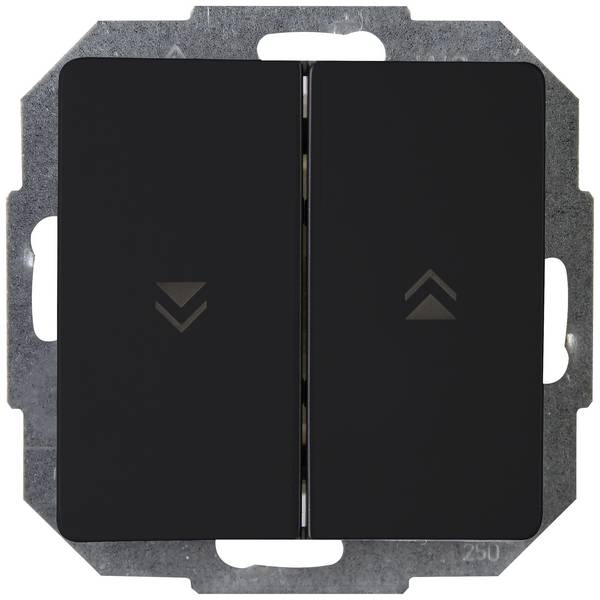 Kopp Insert Actuator Paris Black (matt) 651550080 1 pc(s)