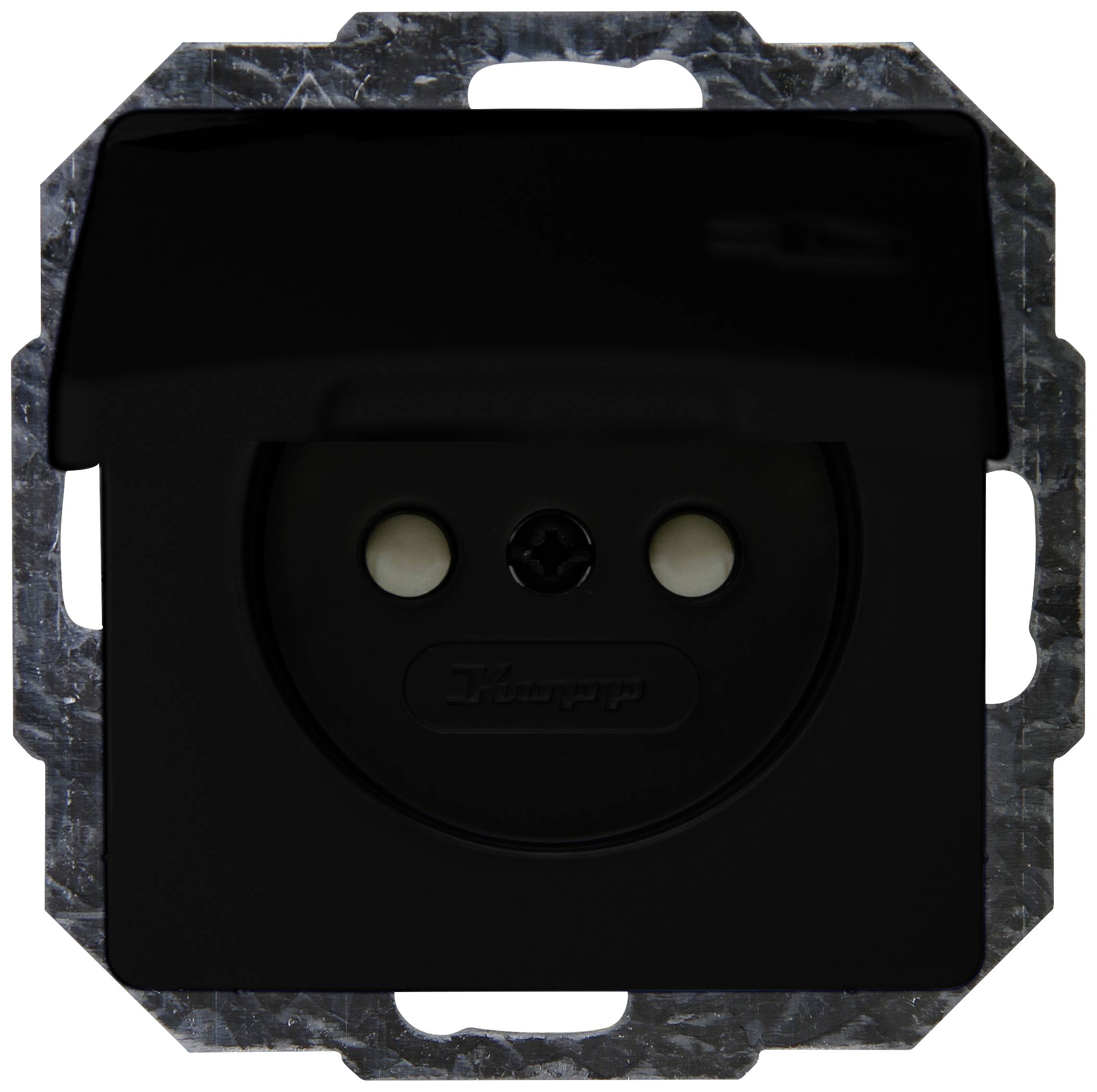 Image of Kopp Insert Socket Paris Black (matt) 944850084 1 pc(s)