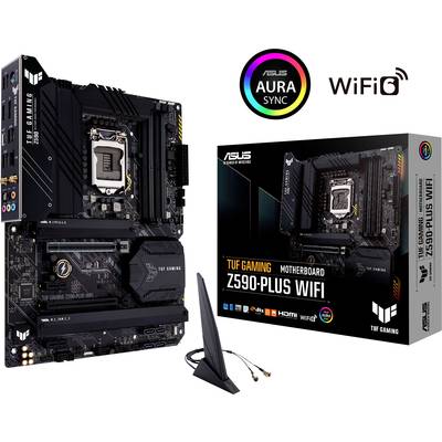 Asus TUF GAMING Z590-PLUS WIFI Motherboard PC base Intel® 1200 Form factor (details) ATX Motherboard chipset Intel® Z590