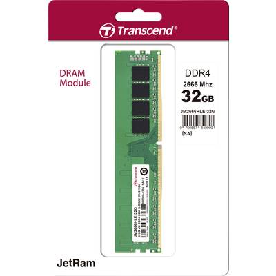 Transcend JetRAM JM3200HLE-32G review. 32 GB RAM for a SWEET price