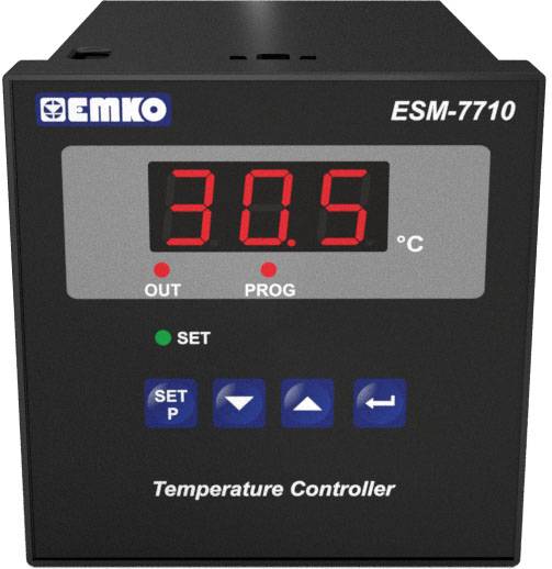 Emko ESM-7710.2.18.0.1/01.00/2.0.0.0 Bang-bang Temperature controller NTC -50 up to 100 °C 7 A relay (L x W x H) 95 x 72-0