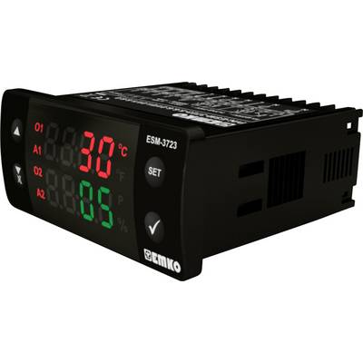 A digital temperature and humidity measuring device with digital display. The temperature is 30°C and the humidity is 85%.