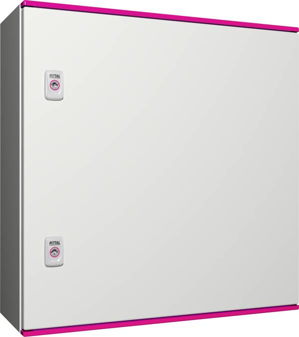 Rittal AX 1466.000 Switchboard cabinet 600 x 600 x 200 Polyester, Steel plate Light grey 1 pc(s)